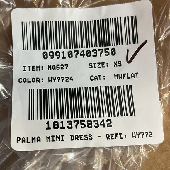 Madewell‎ V-Neck 100% Linen Mini Dress in Natural Undyed Size XS NWT - Picture 11 of 12